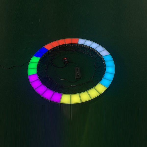 Round customized buried light